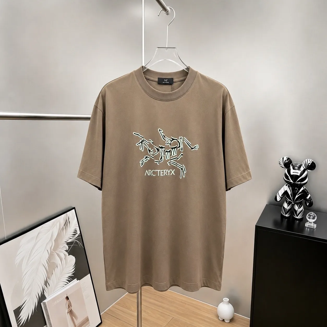 Arc～ 《 》 ， T ， ， Same Style， : Black White Coffee Brown Size：S（90-130 ） M（125-150 ） L（135-165 ） XL（160-190 ） XXL（185 ）